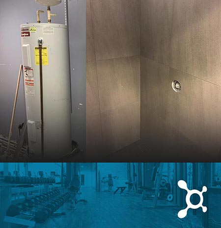 Commercial Fitness Center Plumbing