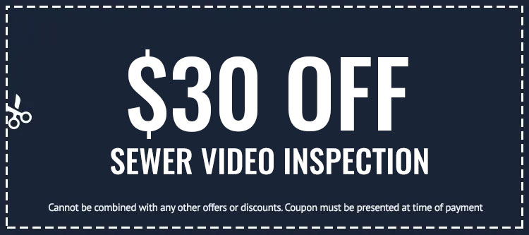 Discount on Sewer Video Inspection